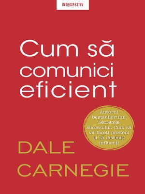 cover image of Cum să comunici eficient